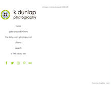 Tablet Screenshot of kdunlapphotography.com